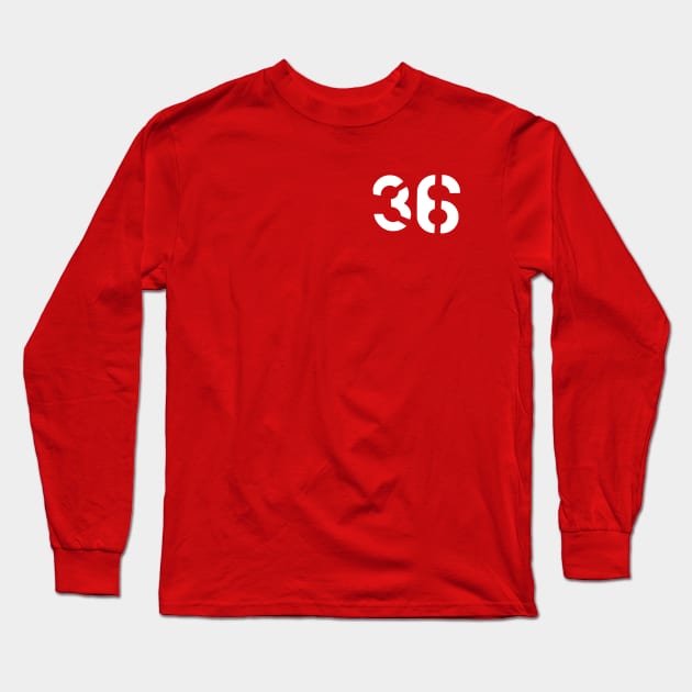 Section 36 Logo Long Sleeve T-Shirt by Section36